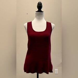 Jones New York Tank Top Womens Basic Shell Pullover Stretch Knit.